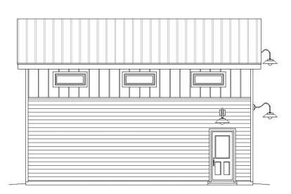 Modern House Plan #940-00217 Elevation Photo