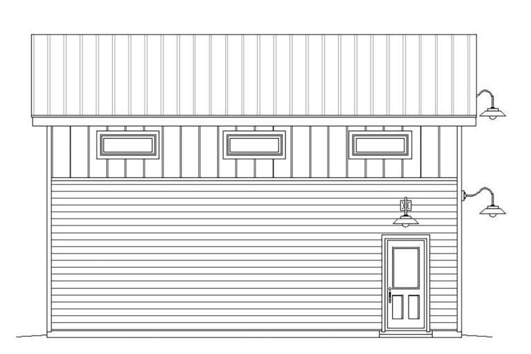 Modern House Plan #940-00217 Elevation Photo
