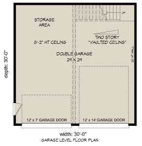 Garage for House Plan #940-00217