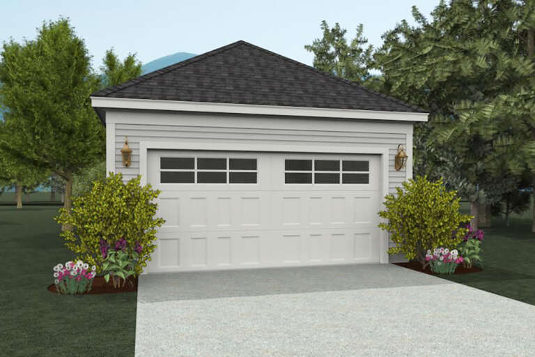 House Plan House Plan #24344 Front Elevation 