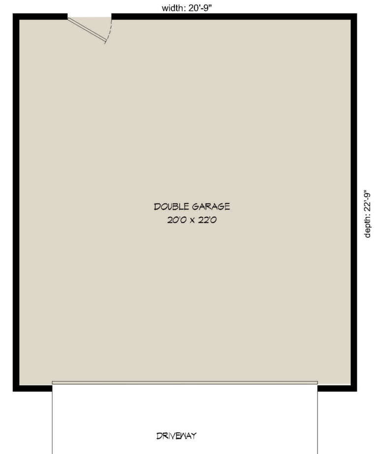 House Plan House Plan #24344 Drawing 1