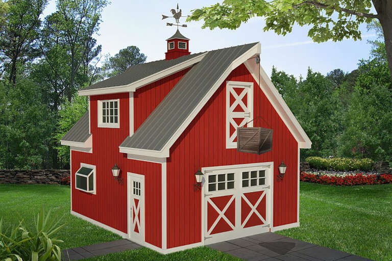 House Plan House Plan #24345 Front Elevation 