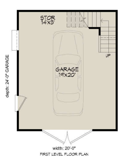 Garage for House Plan #940-00219
