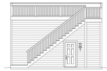 Lake Front House Plan #940-00220 Elevation Photo