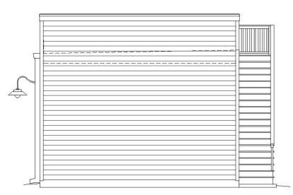 Lake Front House Plan #940-00220 Elevation Photo