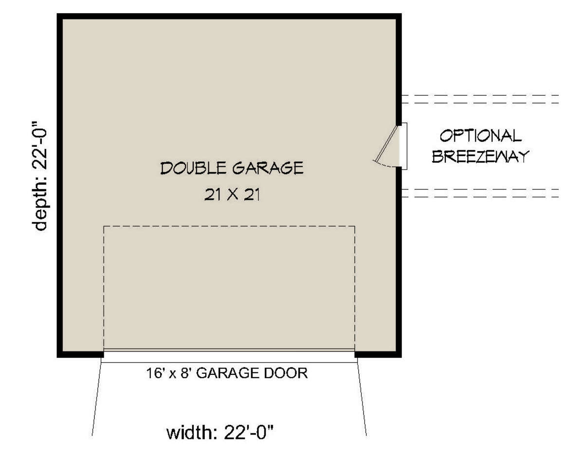 Garage for House Plan #940-00221