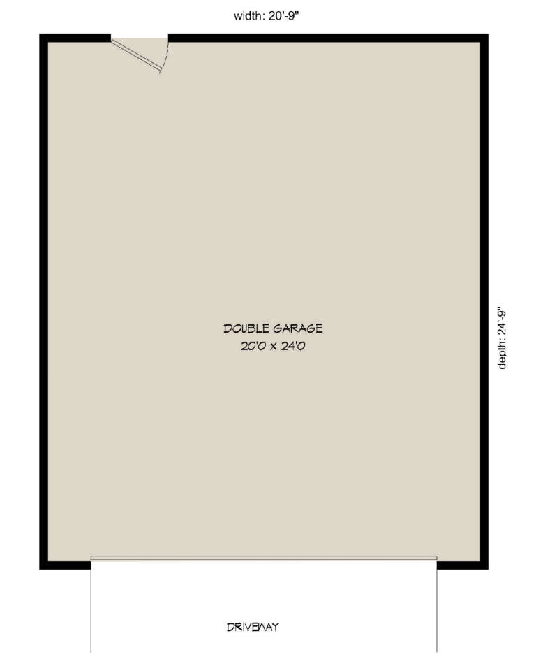 House Plan House Plan #24355 Drawing 1