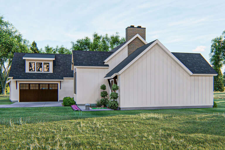 Modern Farmhouse House Plan #963-00408 Elevation Photo