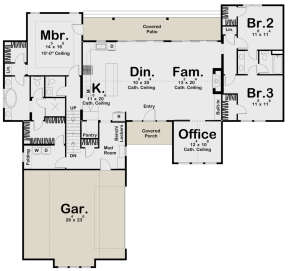 Main Floor for House Plan #963-00408