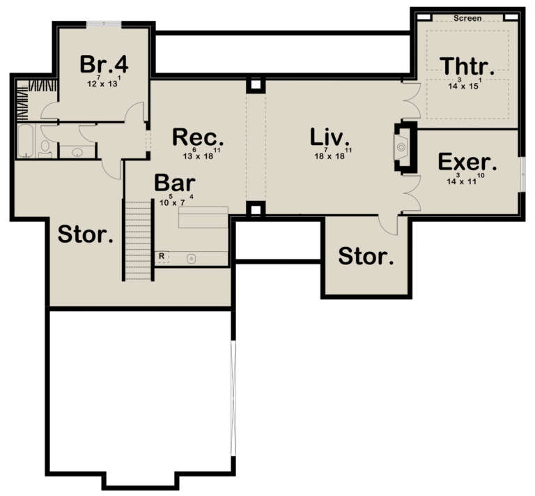 House Plan House Plan #24356 Drawing 3