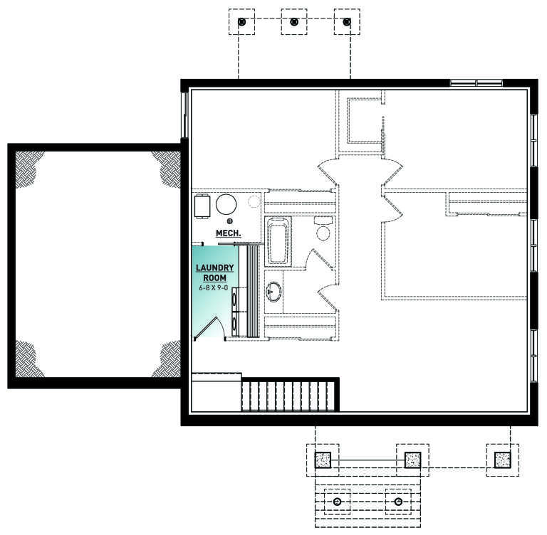 House Plan House Plan #24358 Drawing 2