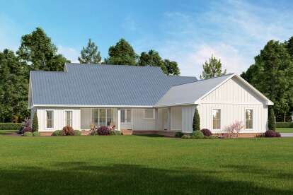 Modern Farmhouse House Plan #041-00216 Elevation Photo