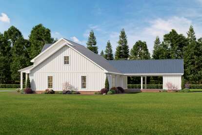 Modern Farmhouse House Plan #041-00216 Elevation Photo