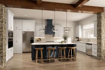 Modern Farmhouse House Plan #041-00216 Additional Photo