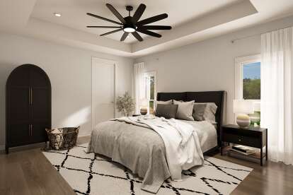 Modern Farmhouse House Plan #041-00216 Additional Photo