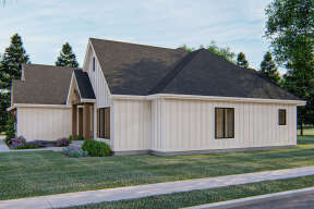 Modern Farmhouse House Plan #963-00409 Elevation Photo