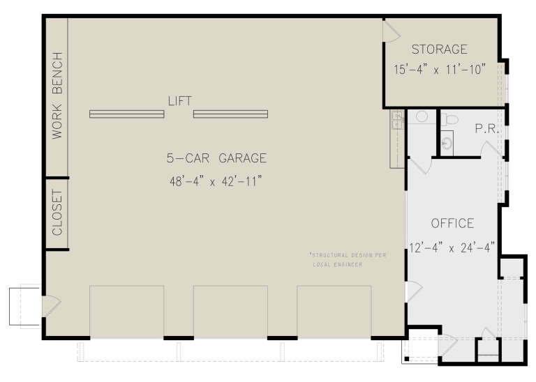 House Plan House Plan #24362 Drawing 1