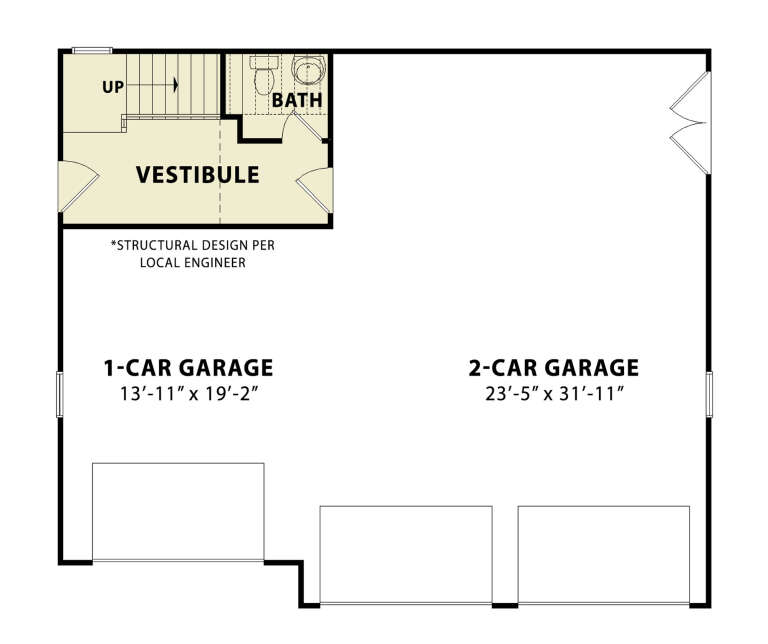 House Plan House Plan #24364 Drawing 1