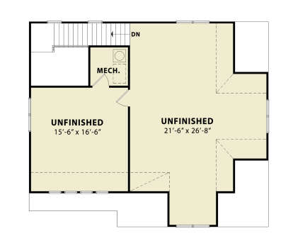 Second Floor for House Plan #699-00264