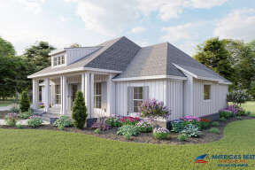 Modern Farmhouse House Plan #041-00217 Elevation Photo