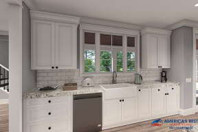 Modern Farmhouse House Plan #041-00217 Additional Photo