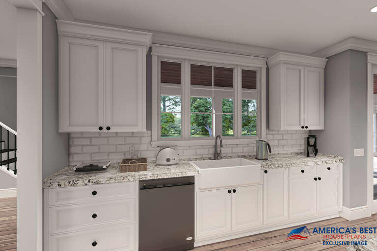 Modern Farmhouse House Plan #041-00217 Additional Photo