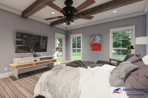 Modern Farmhouse House Plan #041-00217 Additional Photo