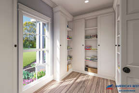 Modern Farmhouse House Plan #041-00217 Additional Photo
