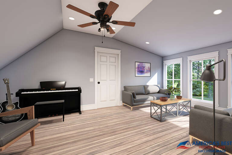 Modern Farmhouse House Plan #041-00217 Additional Photo