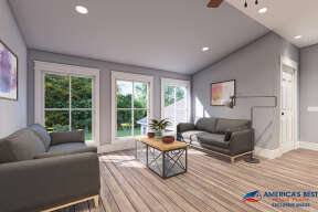 Modern Farmhouse House Plan #041-00217 Additional Photo