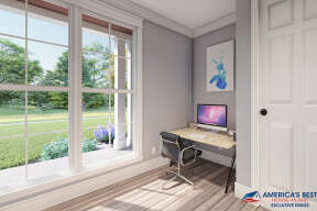 Modern Farmhouse House Plan #041-00217 Additional Photo