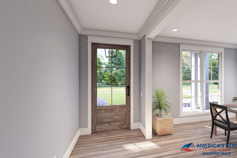 Modern Farmhouse House Plan #041-00217 Additional Photo