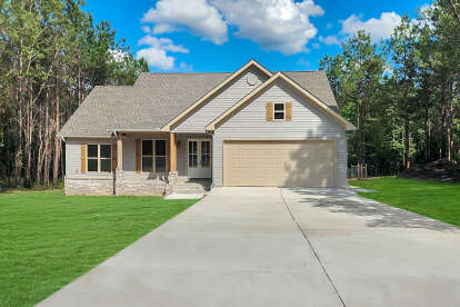 Country House Plan #041-00218 Build Photo