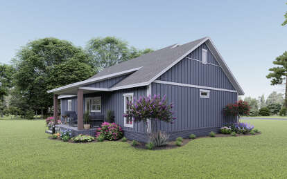Country House Plan #041-00218 Elevation Photo