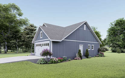 Country House Plan #041-00218 Elevation Photo