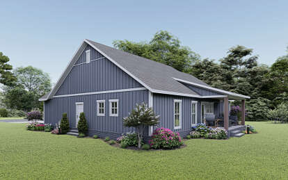 Country House Plan #041-00218 Elevation Photo
