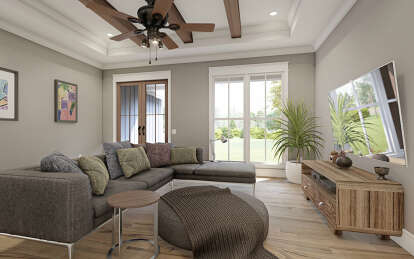 Country House Plan #041-00218 Additional Photo