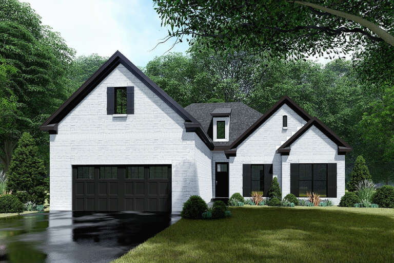 House Plan House Plan #24370 Front Elevation 