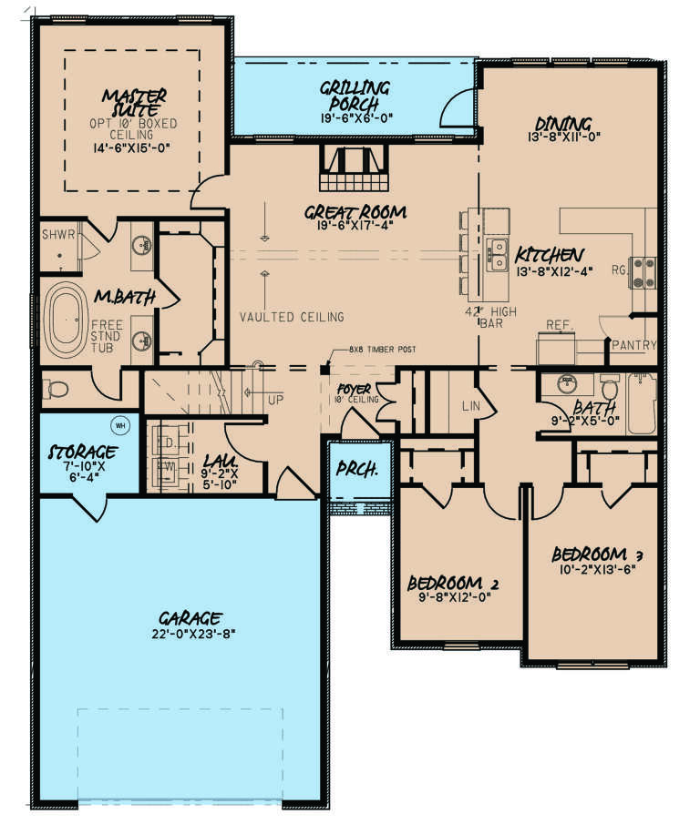 House Plan House Plan #24370 Drawing 1