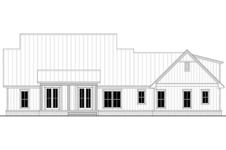 Country House Plan #041-00219 Elevation Photo