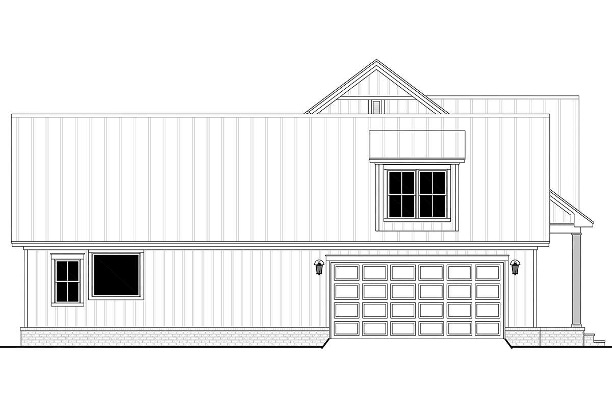 Country House Plan #041-00219 Elevation Photo