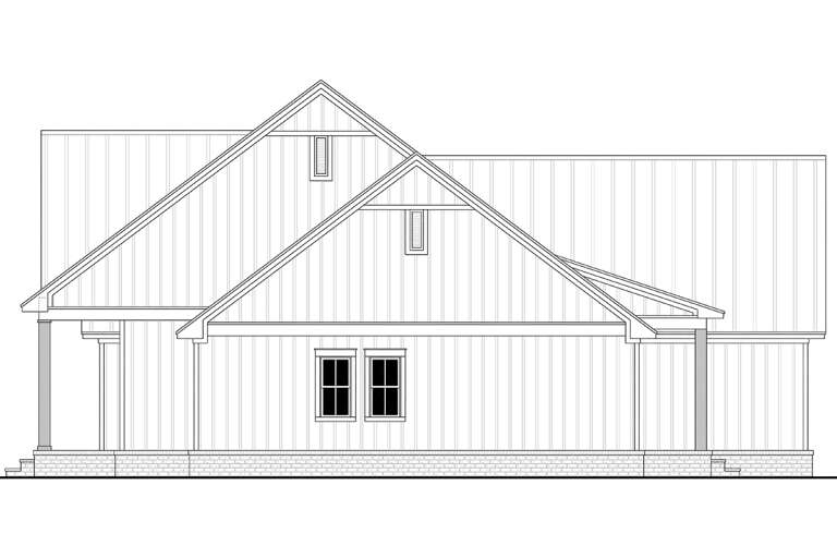 Country House Plan #041-00219 Elevation Photo