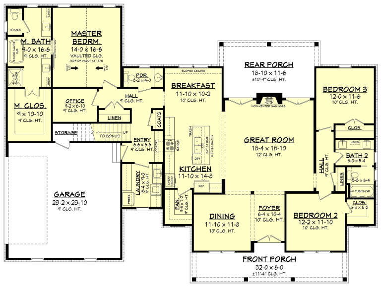 House Plan House Plan #24372 Drawing 1
