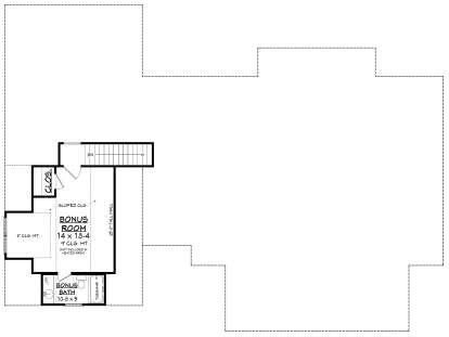 Bonus Room for House Plan #041-00219