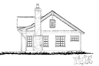 Country House Plan #1907-00051 Elevation Photo