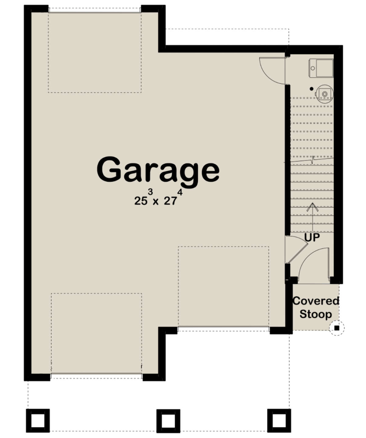 Garage for House Plan #963-00410