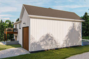 Modern Farmhouse House Plan #963-00411 Elevation Photo