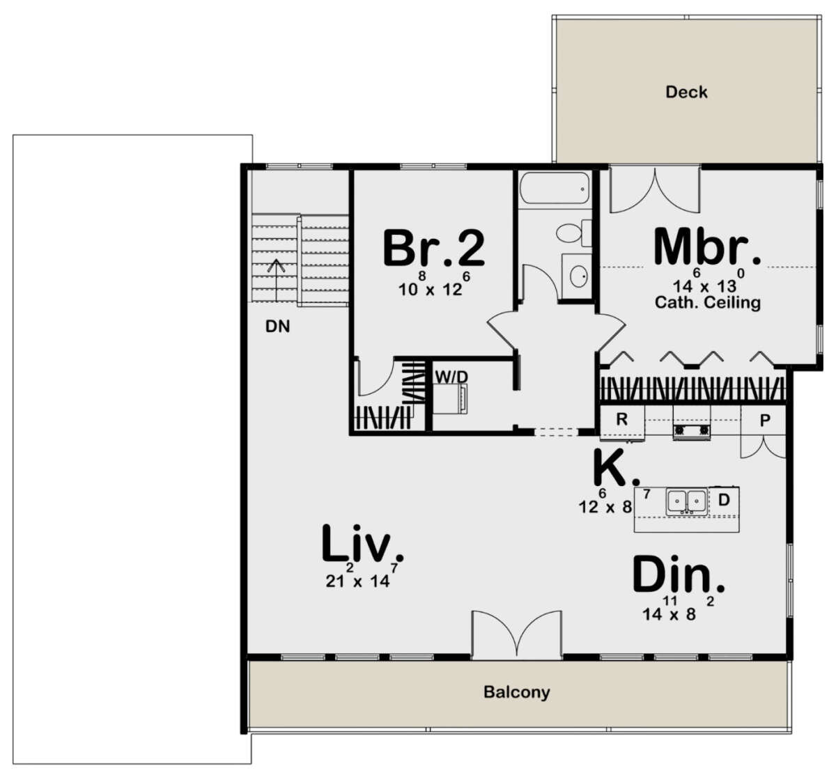 Main Floor for House Plan #963-00411