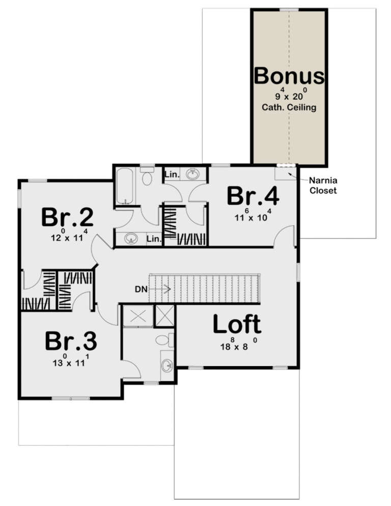 House Plan House Plan #24376 Drawing 2