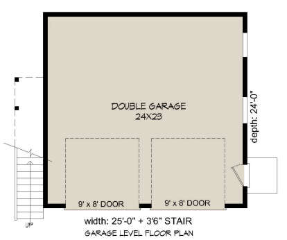 Garage for House Plan #940-00225